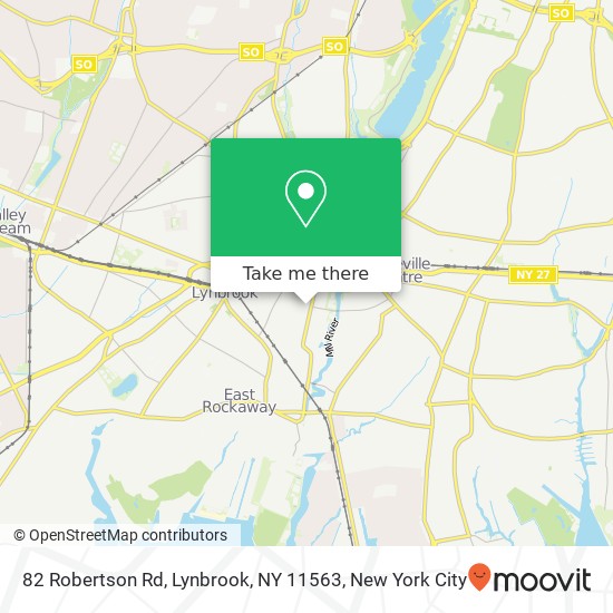 82 Robertson Rd, Lynbrook, NY 11563 map