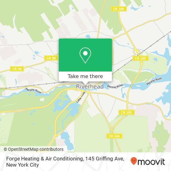 Forge Heating & Air Conditioning, 145 Griffing Ave map