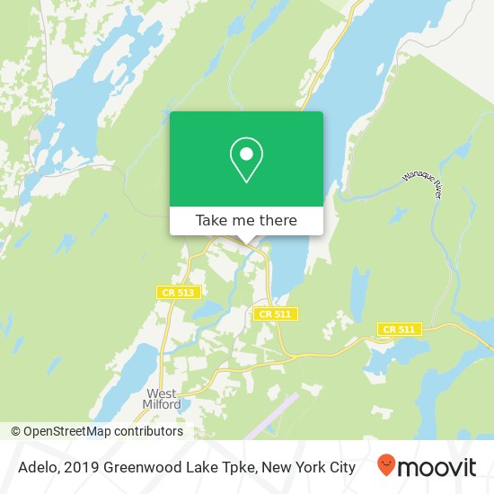 Mapa de Adelo, 2019 Greenwood Lake Tpke