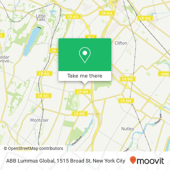 Mapa de ABB Lummus Global, 1515 Broad St