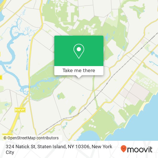 324 Natick St, Staten Island, NY 10306 map