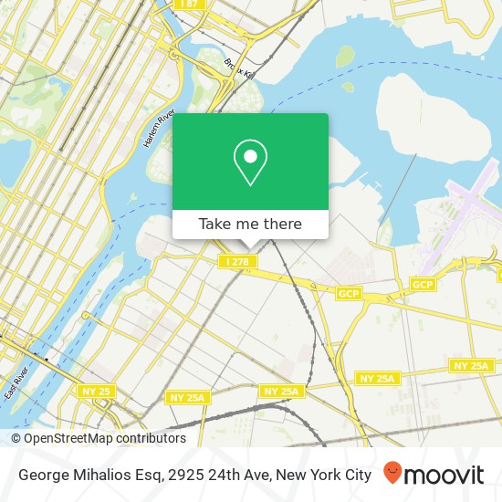 Mapa de George Mihalios Esq, 2925 24th Ave