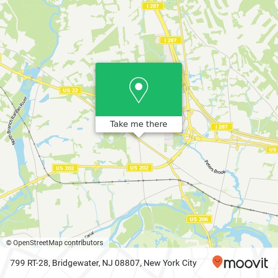 799 RT-28, Bridgewater, NJ 08807 map