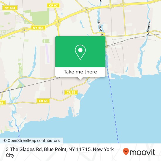 3 The Glades Rd, Blue Point, NY 11715 map