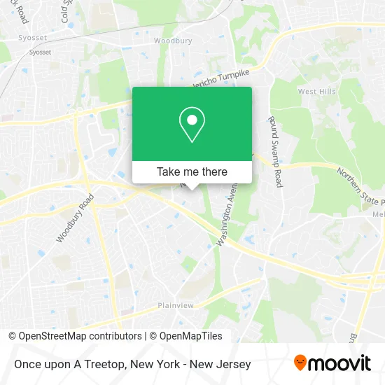 Once upon A Treetop map