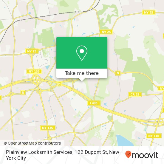 Plainview Locksmith Services, 122 Dupont St map