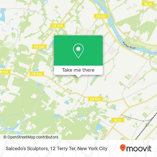 Mapa de Salcedo's Sculptors, 12 Terry Ter