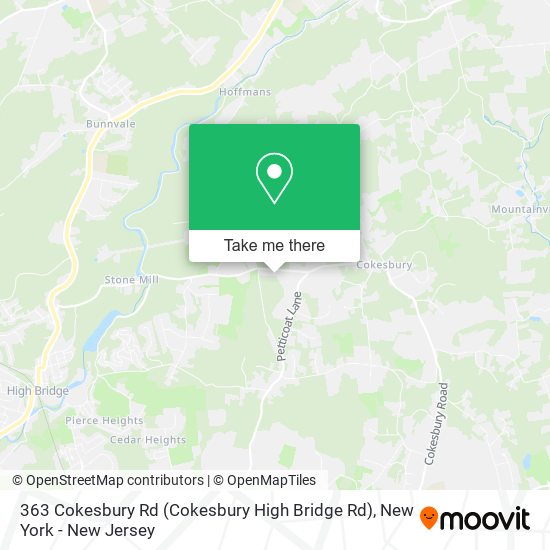 363 Cokesbury Rd (Cokesbury High Bridge Rd) map