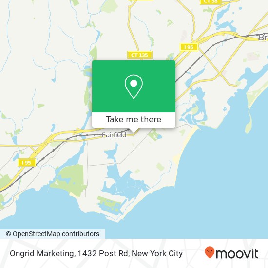 Mapa de Ongrid Marketing, 1432 Post Rd