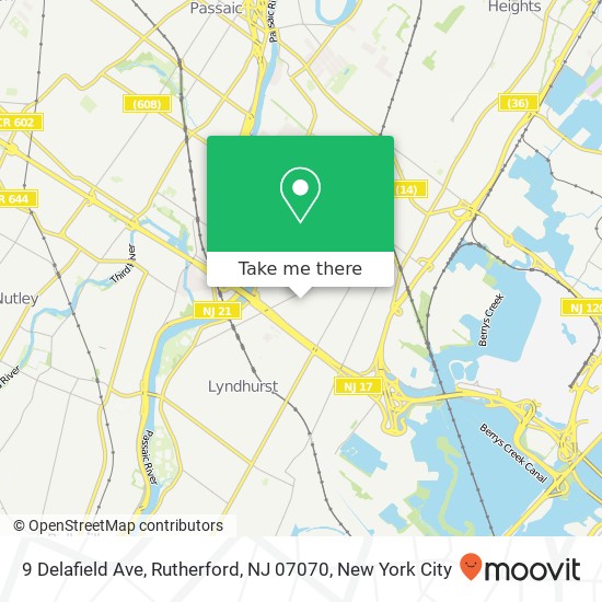 9 Delafield Ave, Rutherford, NJ 07070 map