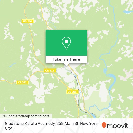 Mapa de Gladstone Karate Acamedy, 258 Main St