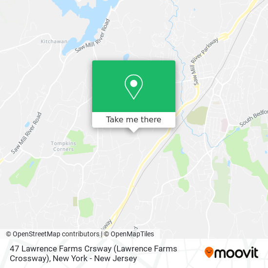 Mapa de 47 Lawrence Farms Crsway (Lawrence Farms Crossway)