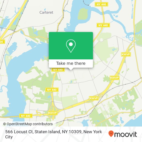 566 Locust Ct, Staten Island, NY 10309 map