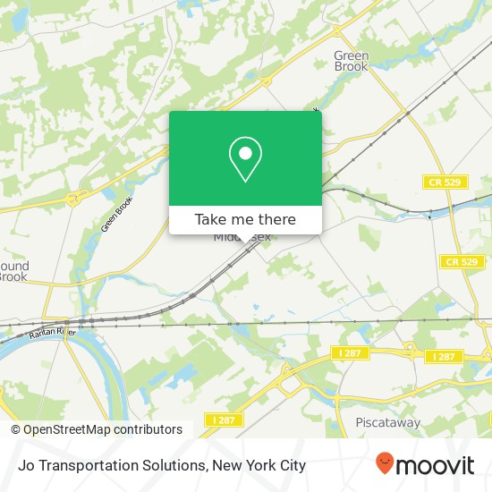 Jo Transportation Solutions map