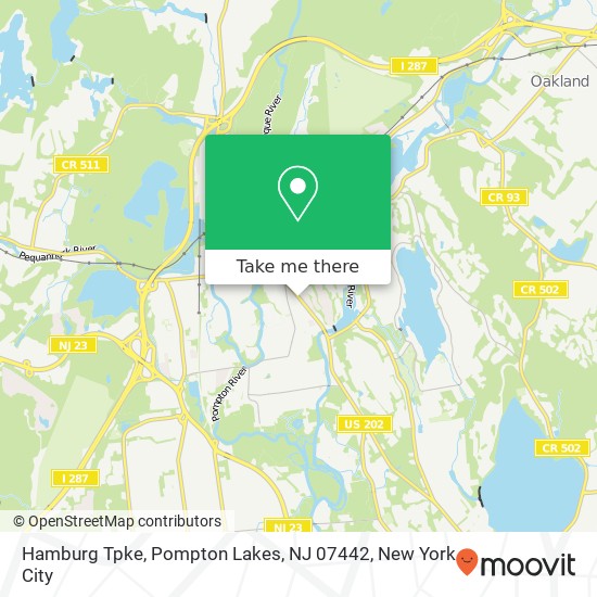 Hamburg Tpke, Pompton Lakes, NJ 07442 map