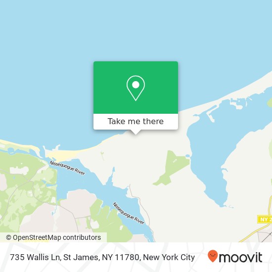 735 Wallis Ln, St James, NY 11780 map