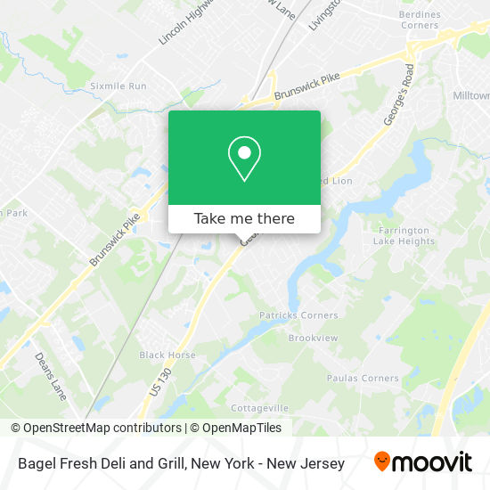 Mapa de Bagel Fresh Deli and Grill