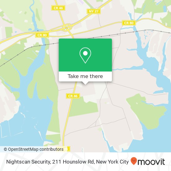 Mapa de Nightscan Security, 211 Hounslow Rd