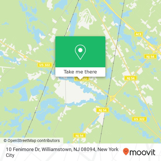 10 Fenimore Dr, Williamstown, NJ 08094 map
