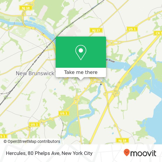 Hercules, 80 Phelps Ave map