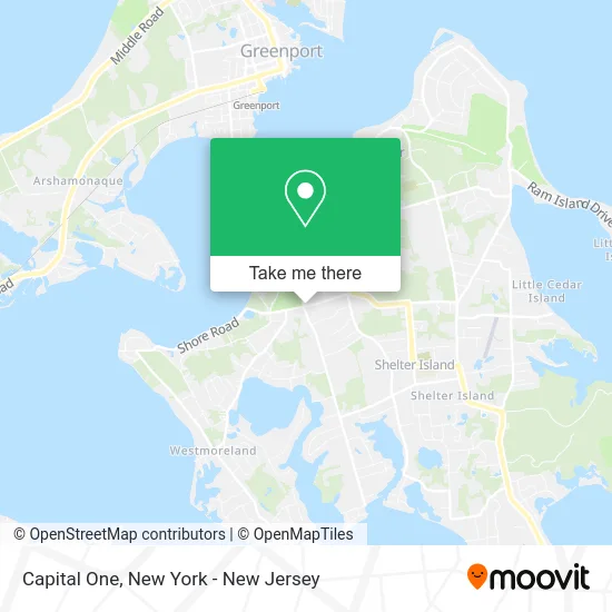 Capital One map