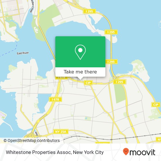 Mapa de Whitestone Properties Assoc