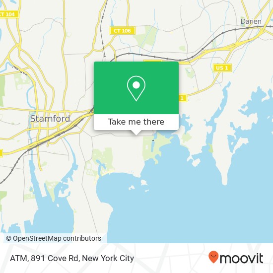 ATM, 891 Cove Rd map