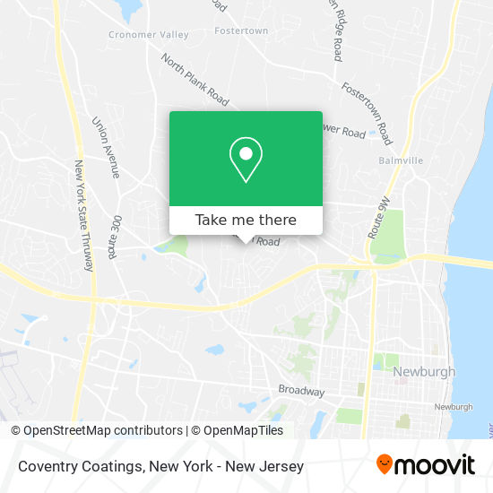 Coventry Coatings map