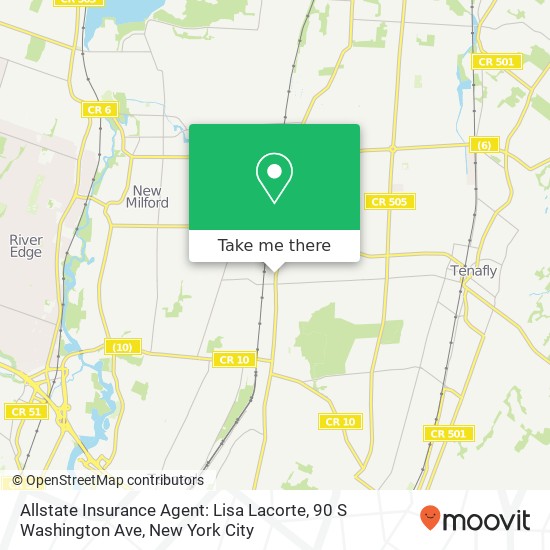 Allstate Insurance Agent: Lisa Lacorte, 90 S Washington Ave map