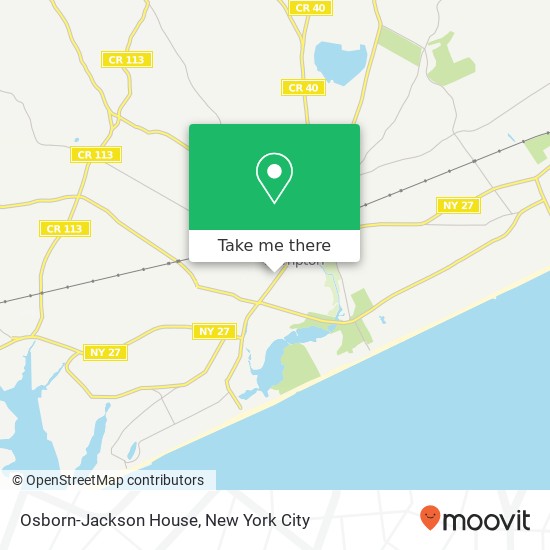 Mapa de Osborn-Jackson House