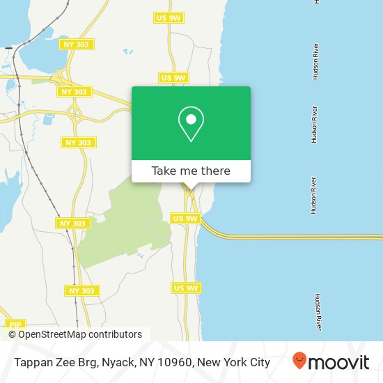 Mapa de Tappan Zee Brg, Nyack, NY 10960