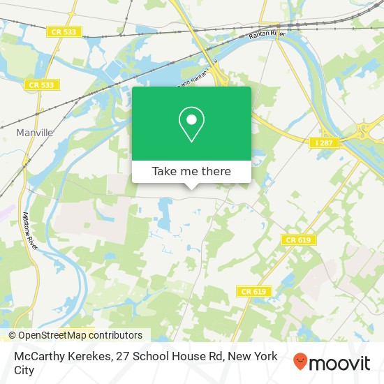 McCarthy Kerekes, 27 School House Rd map