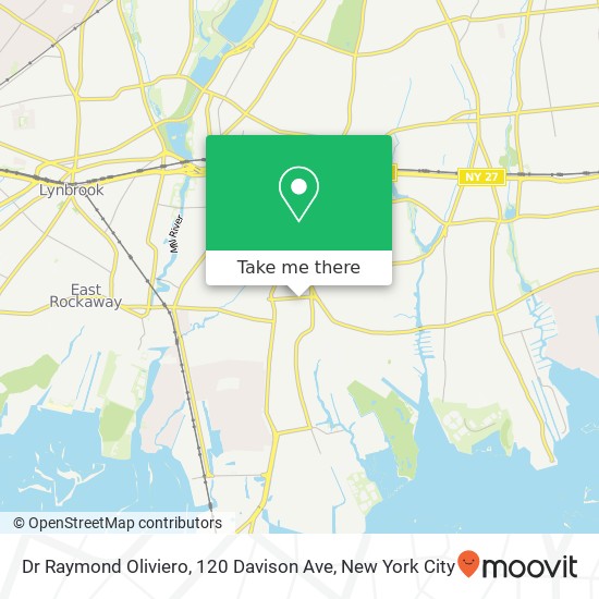 Dr Raymond Oliviero, 120 Davison Ave map