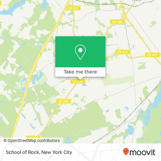Mapa de School of Rock
