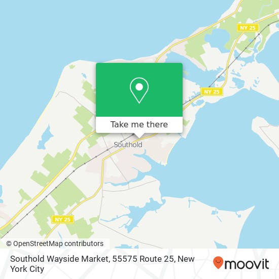 Southold Wayside Market, 55575 Route 25 map