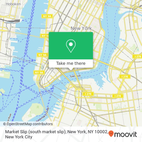 Market Slip (south market slip), New York, NY 10002 map
