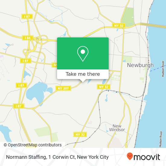 Normann Staffing, 1 Corwin Ct map
