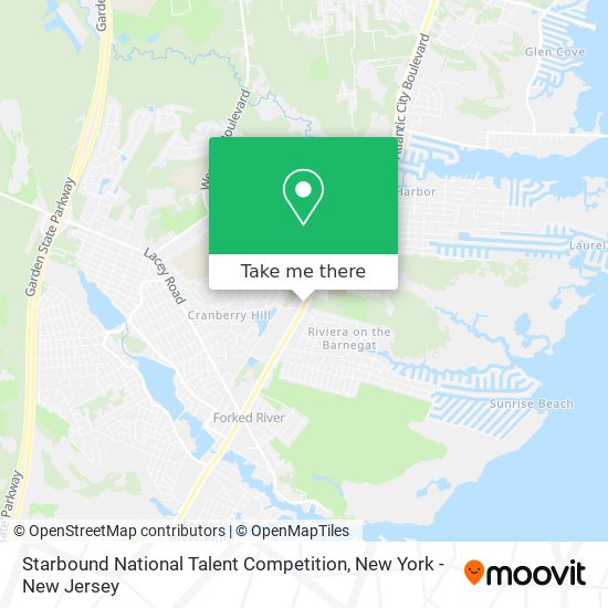 Mapa de Starbound National Talent Competition