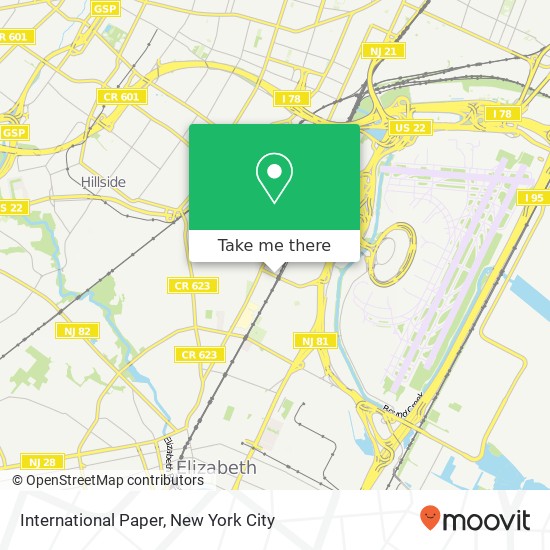 International Paper map