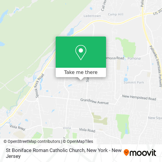 St Boniface Roman Catholic Church map