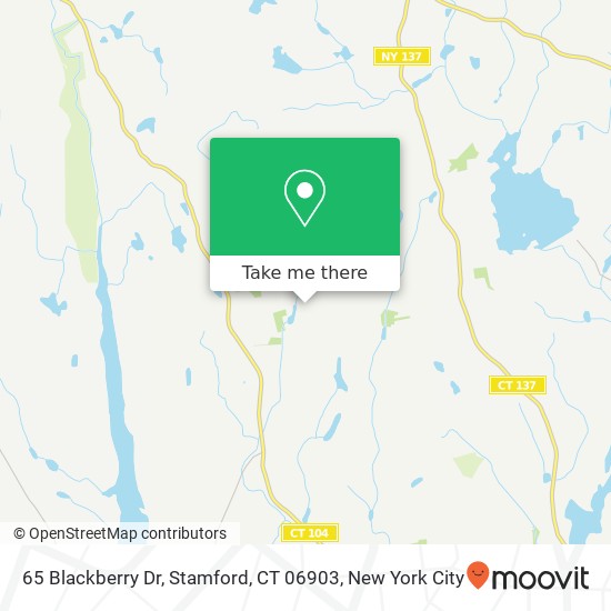 65 Blackberry Dr, Stamford, CT 06903 map