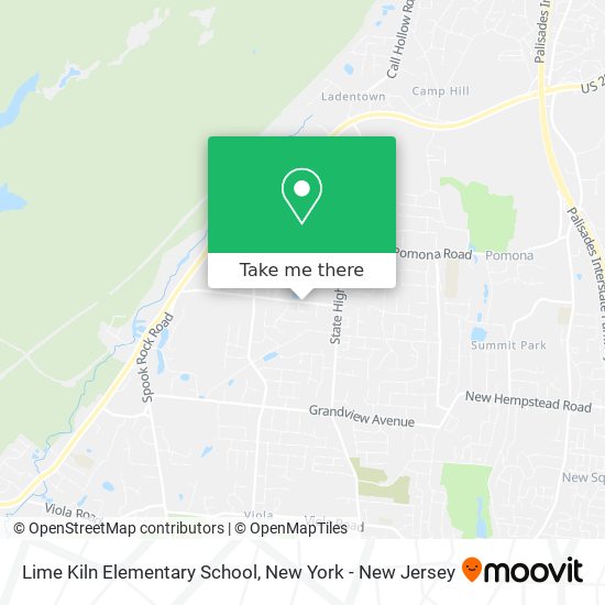 Lime Kiln Elementary School map