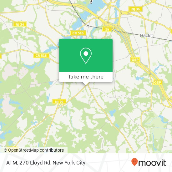 ATM, 270 Lloyd Rd map