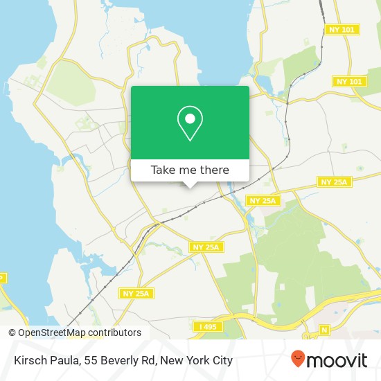 Kirsch Paula, 55 Beverly Rd map