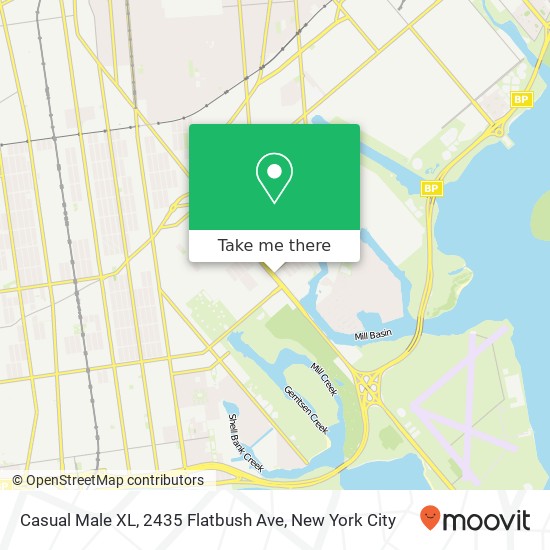 Casual Male XL, 2435 Flatbush Ave map