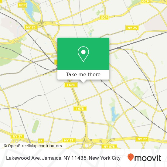 Lakewood Ave, Jamaica, NY 11435 map