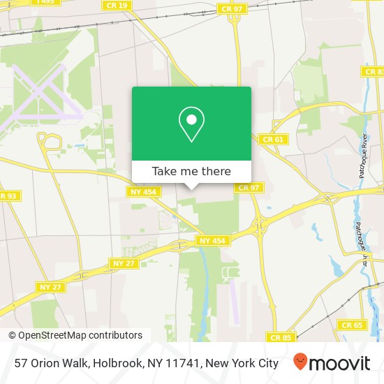 57 Orion Walk, Holbrook, NY 11741 map
