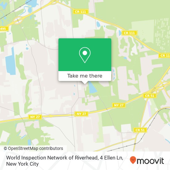 World Inspection Network of Riverhead, 4 Ellen Ln map