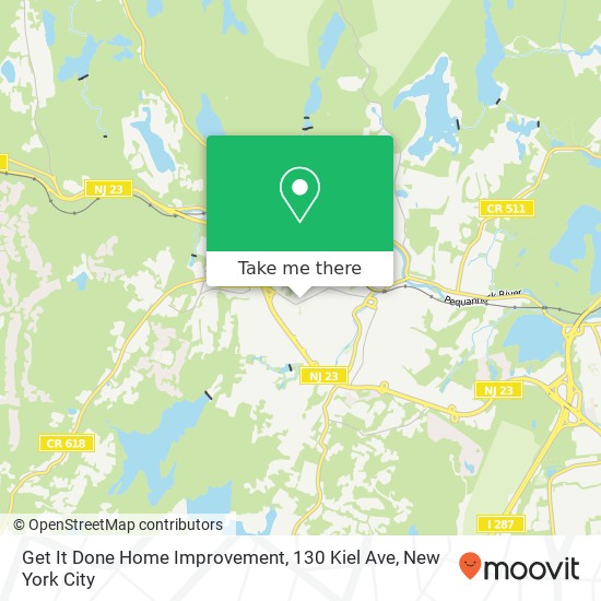 Mapa de Get It Done Home Improvement, 130 Kiel Ave
