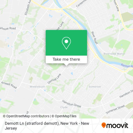 Demott Ln (stratford demott) map